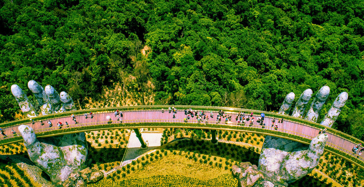 Vietnam Buddha Hands Bridge Tour